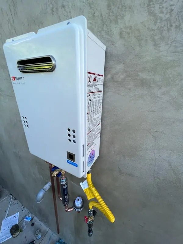 Tankless water heater installation for Indian River Shores homes